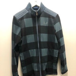 Men’s under armour plaid jacket